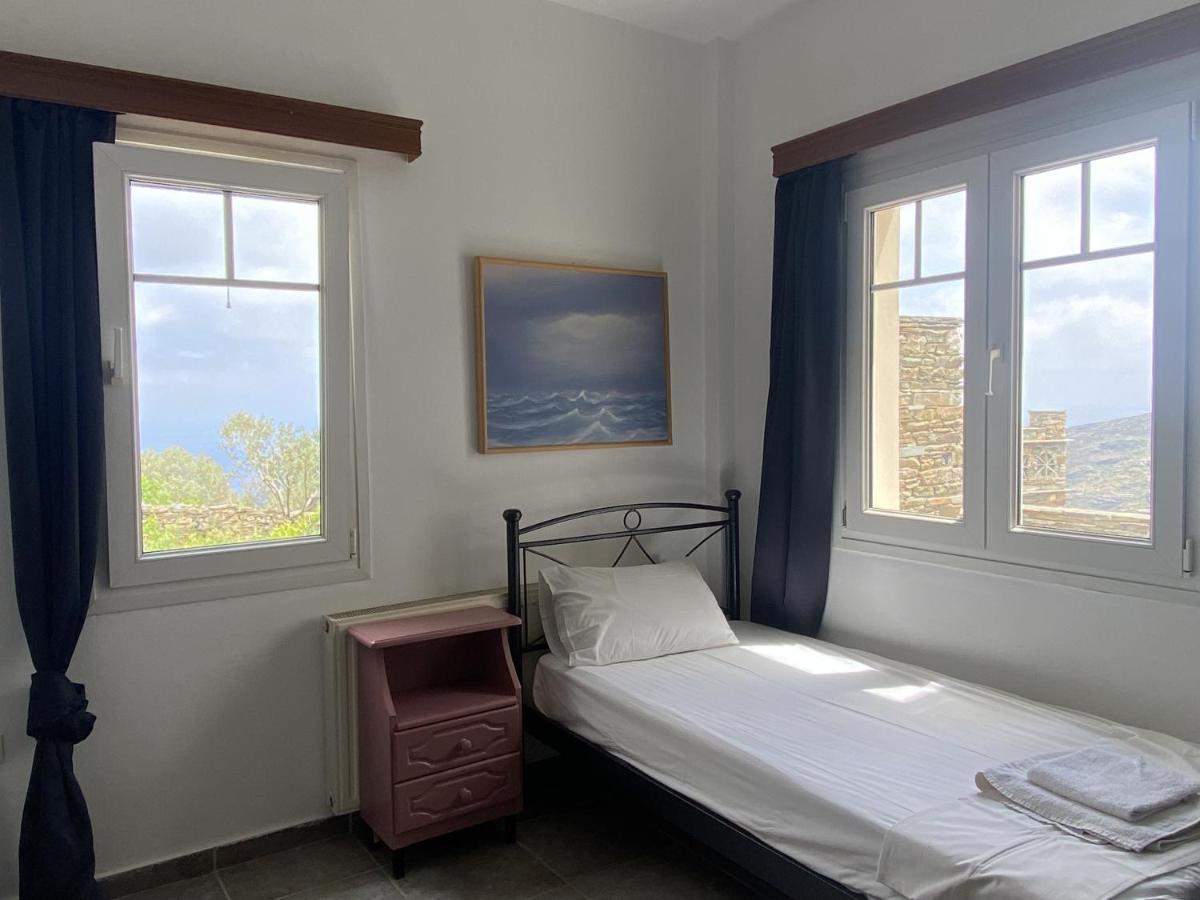 Appartement Andros Vineyard House With Sea View à Sineti Extérieur photo