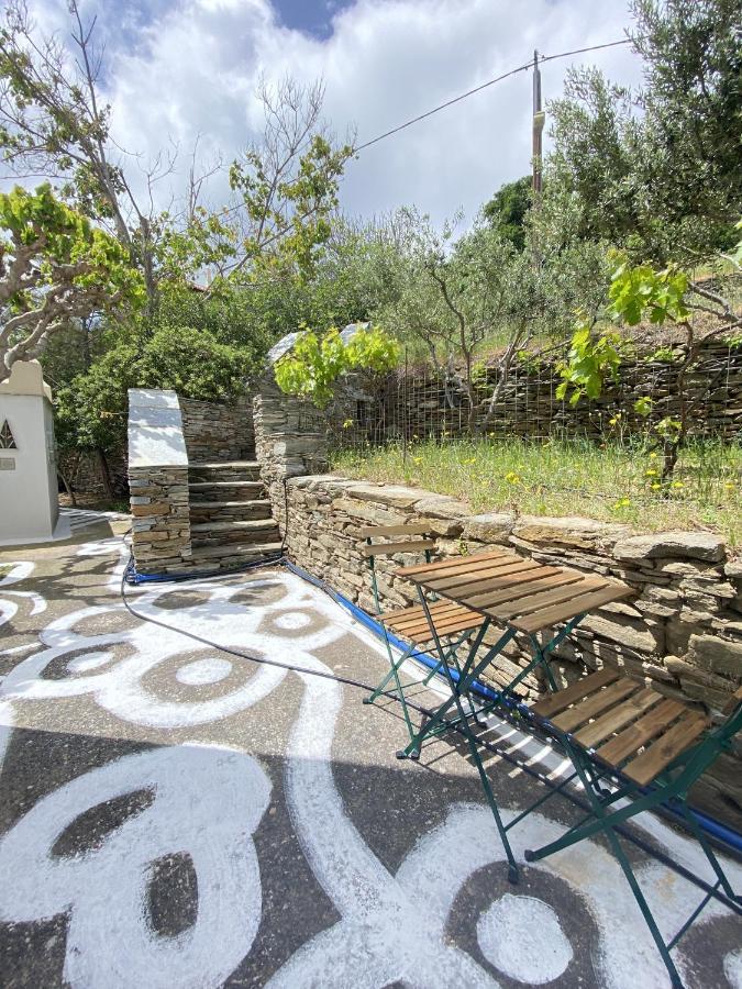 Appartement Andros Vineyard House With Sea View à Sineti Extérieur photo