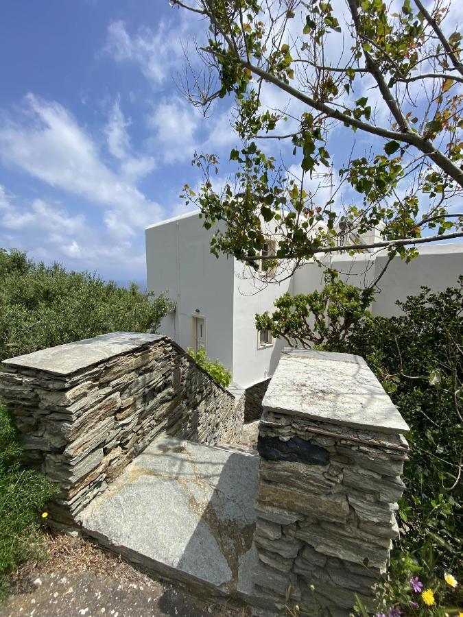 Appartement Andros Vineyard House With Sea View à Sineti Extérieur photo